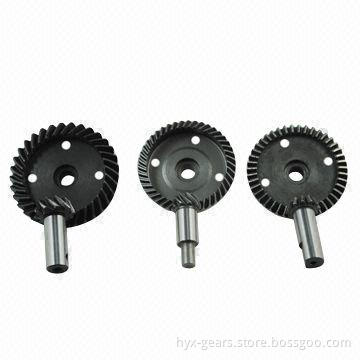 Bevel gear set, 0.5~6 module with high precision and high finish for machines